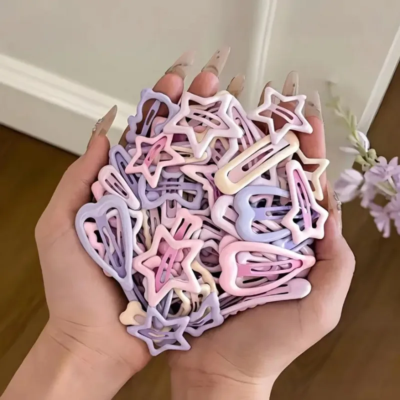 Ribbon Bow Gift - Набор из 32 светло-розовых заколок для