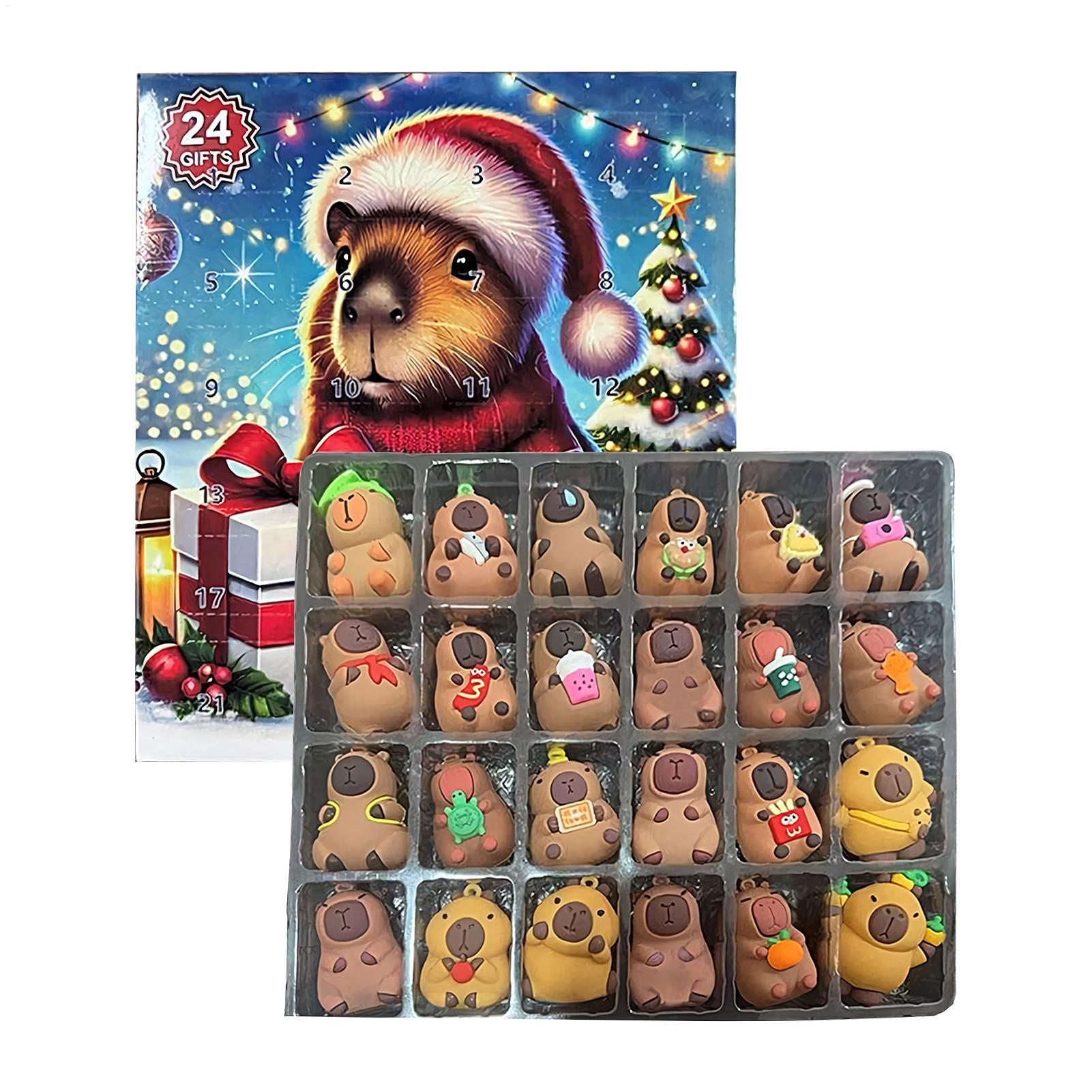 Advent Calendar Gift - Новый рождественский адвент-календарь с капибарами и