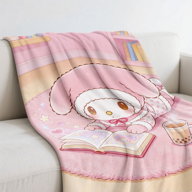 Плед Sanrio: уютный розовый фл – обзор и цена Christmas Throw Blanket