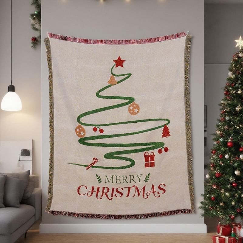 Новая рождественская гобеленов – обзор и цена Christmas Throw Blanket