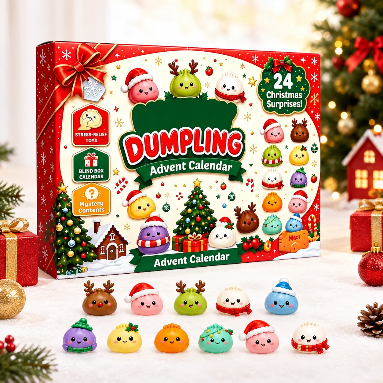 Милый адвент-календарь в виде  – обзор и цена Advent Calendar Gift