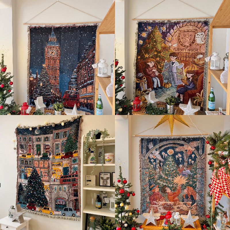 Новая рождественская гобеленов – обзор и цена Christmas Throw Blanket