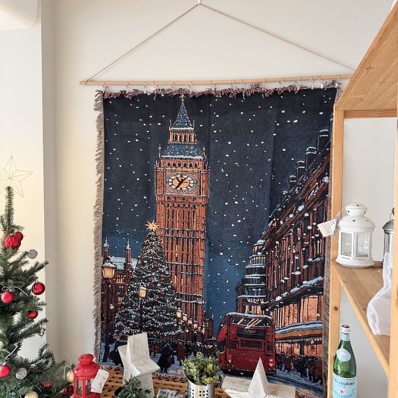 Новая рождественская гобеленов – обзор и цена Christmas Throw Blanket
