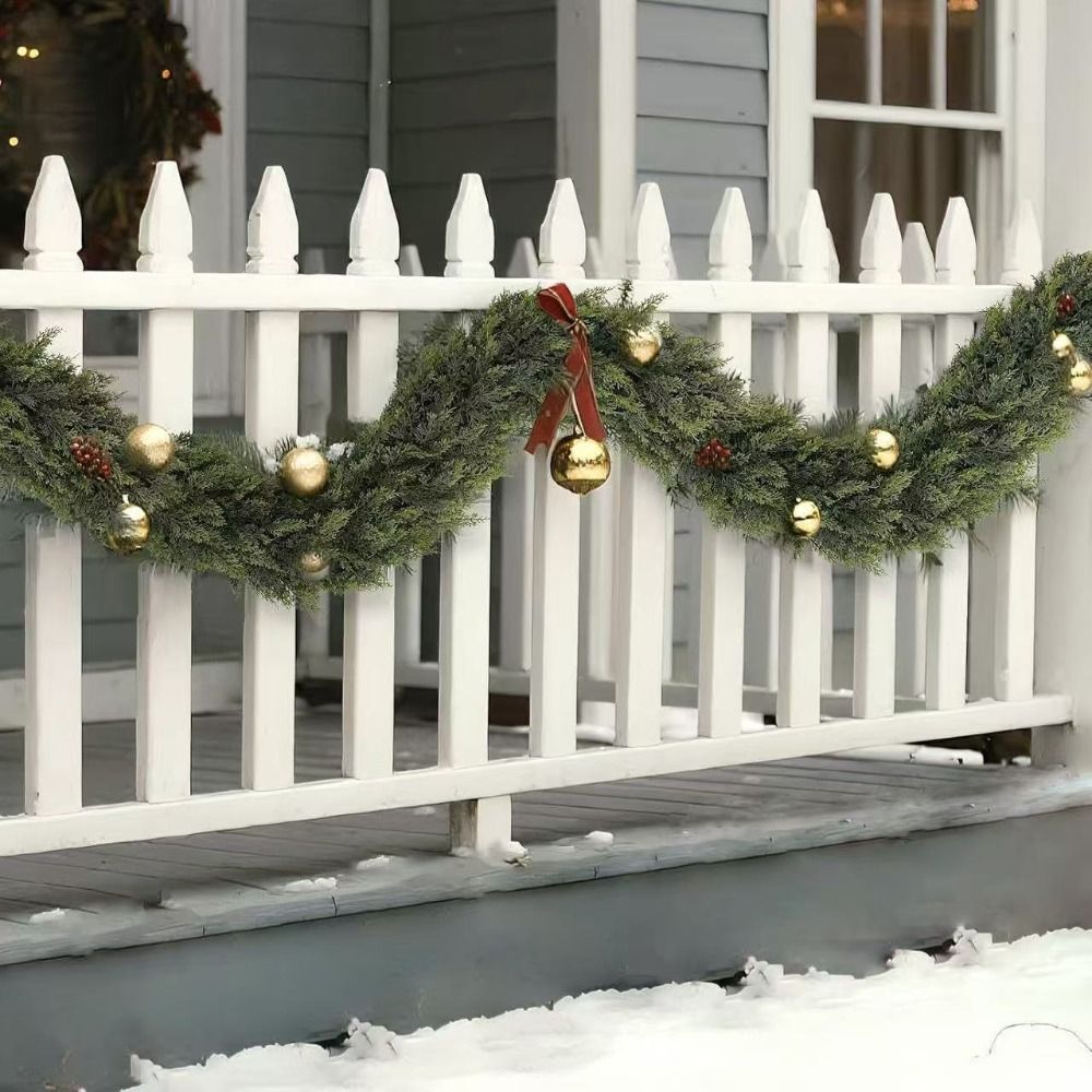1,8/2,7 м искусственные соснов – обзор и цена Christmas Wreath Fake