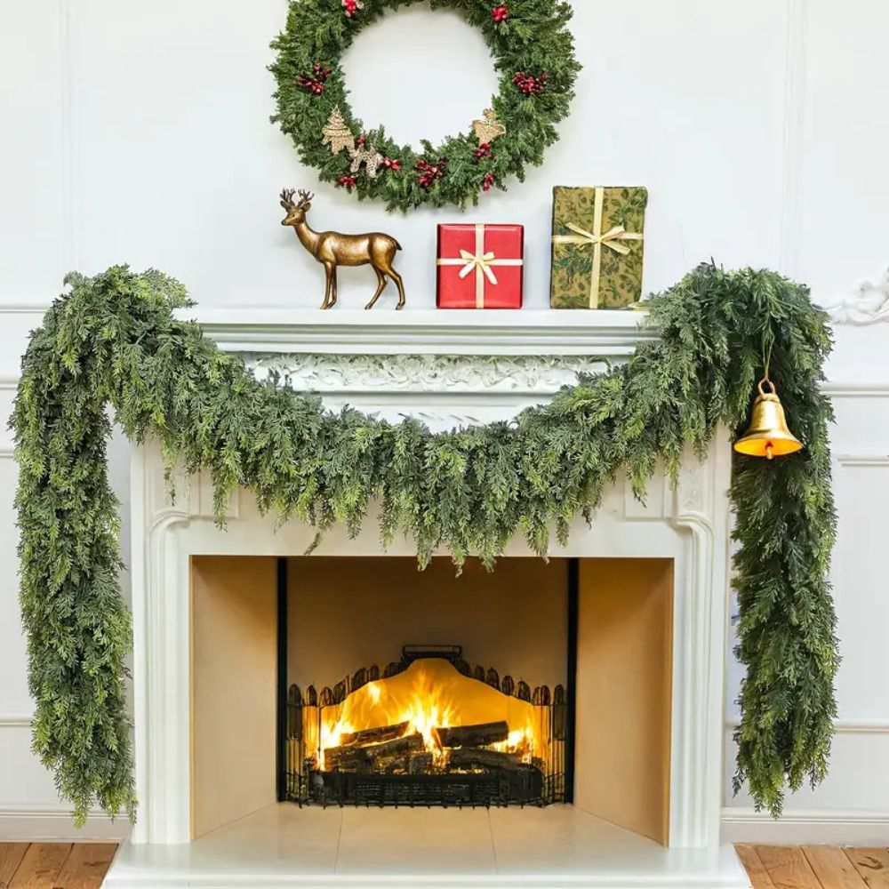 1,8/2,7 м искусственные соснов – обзор и цена Christmas Wreath Fake