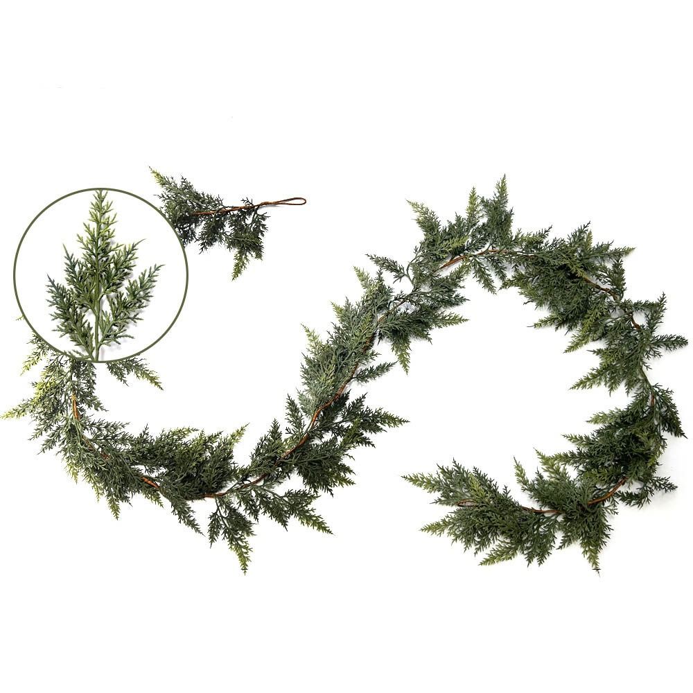 1,8/2,7 м искусственные соснов – обзор и цена Christmas Wreath Fake