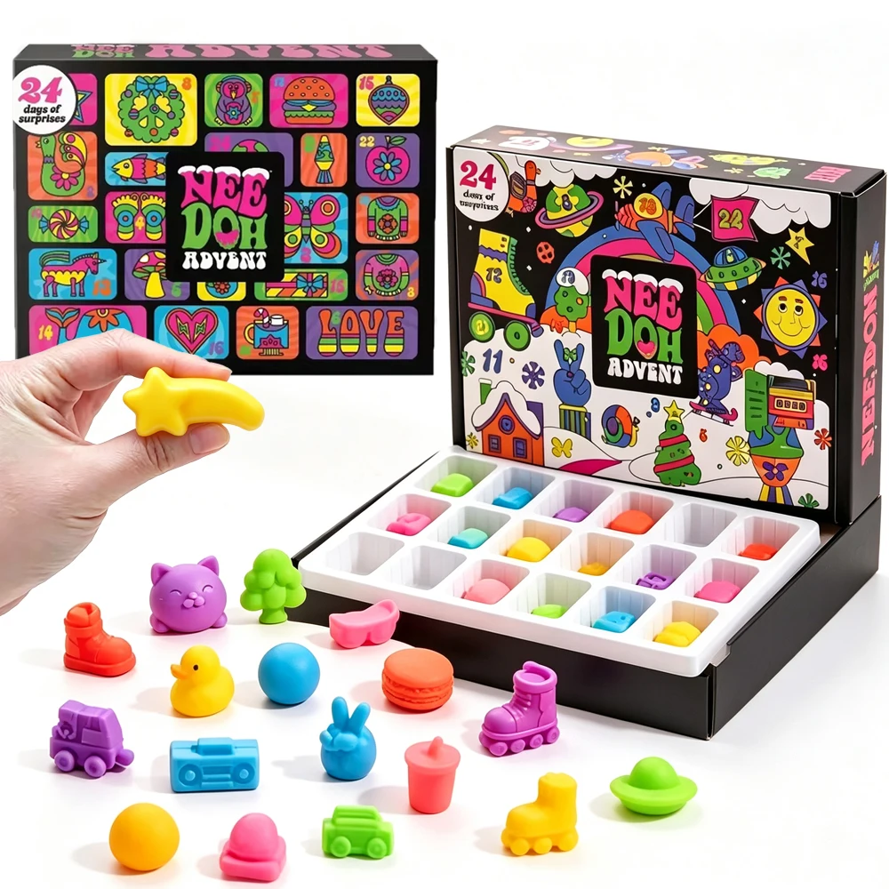Адвент-календарь 2026 Nee Doh  – обзор и цена Advent Calendar Gift
