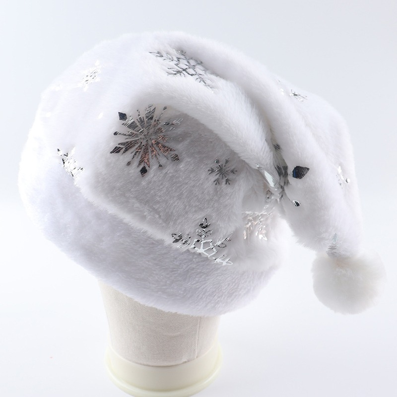 Белая плюшевая рождественская  – обзор и цена Santa Hat Plush