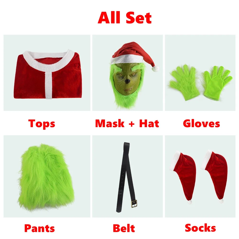 Костюм для косплея 2026: Зелен – обзор и цена Santa Hat Plush