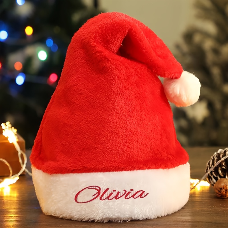 Персонализированная рождествен – обзор и цена Santa Hat Plush