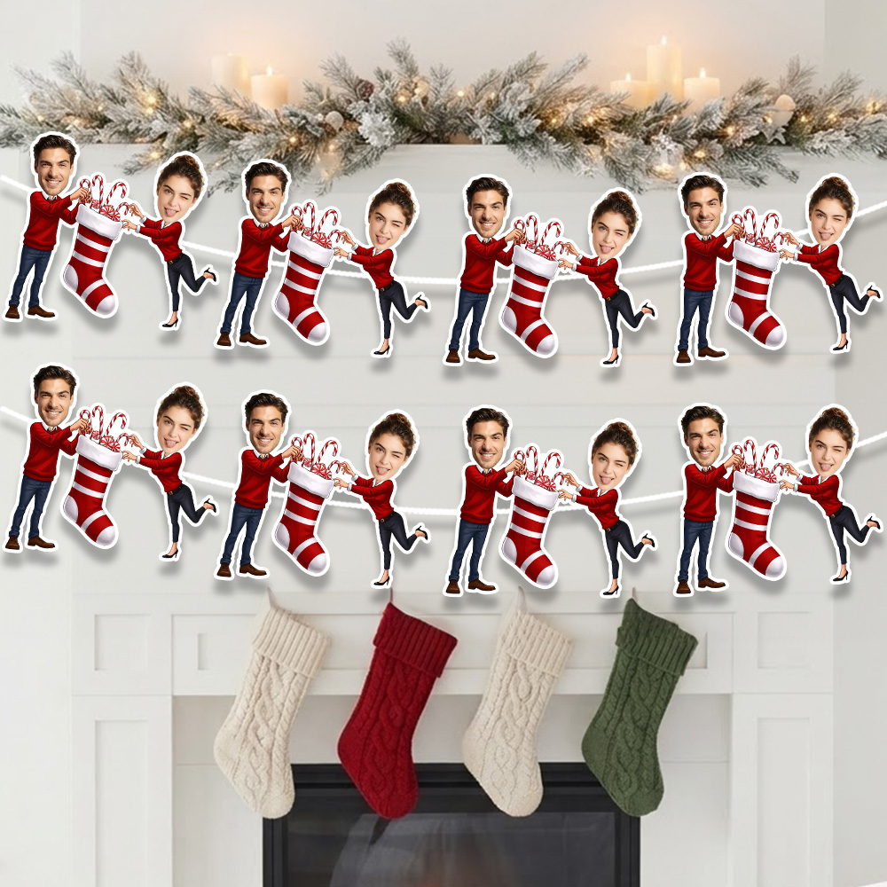 8/16/24 шт. Персонализированны – обзор и цена Christmas Stocking Hanging