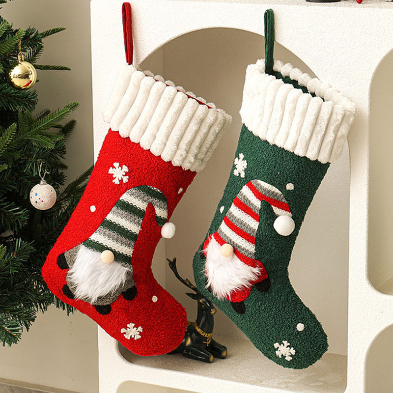 Новый плюшевый рождественский  – обзор и цена Christmas Stocking Hanging